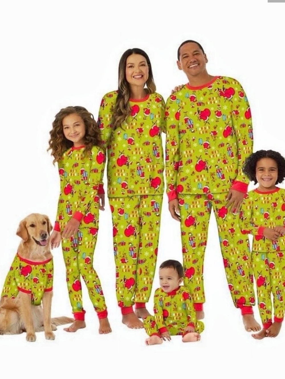The Grinch pajama set Green Grinch